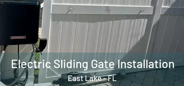 Electric Sliding Gate Installation East Lake - FL